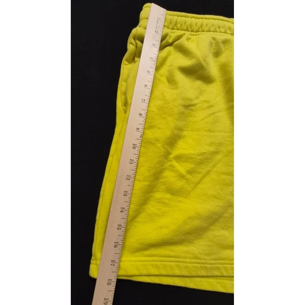 The North‎ Face Never Stop Exploring Shorts men's XXL yellow drawstring fleece